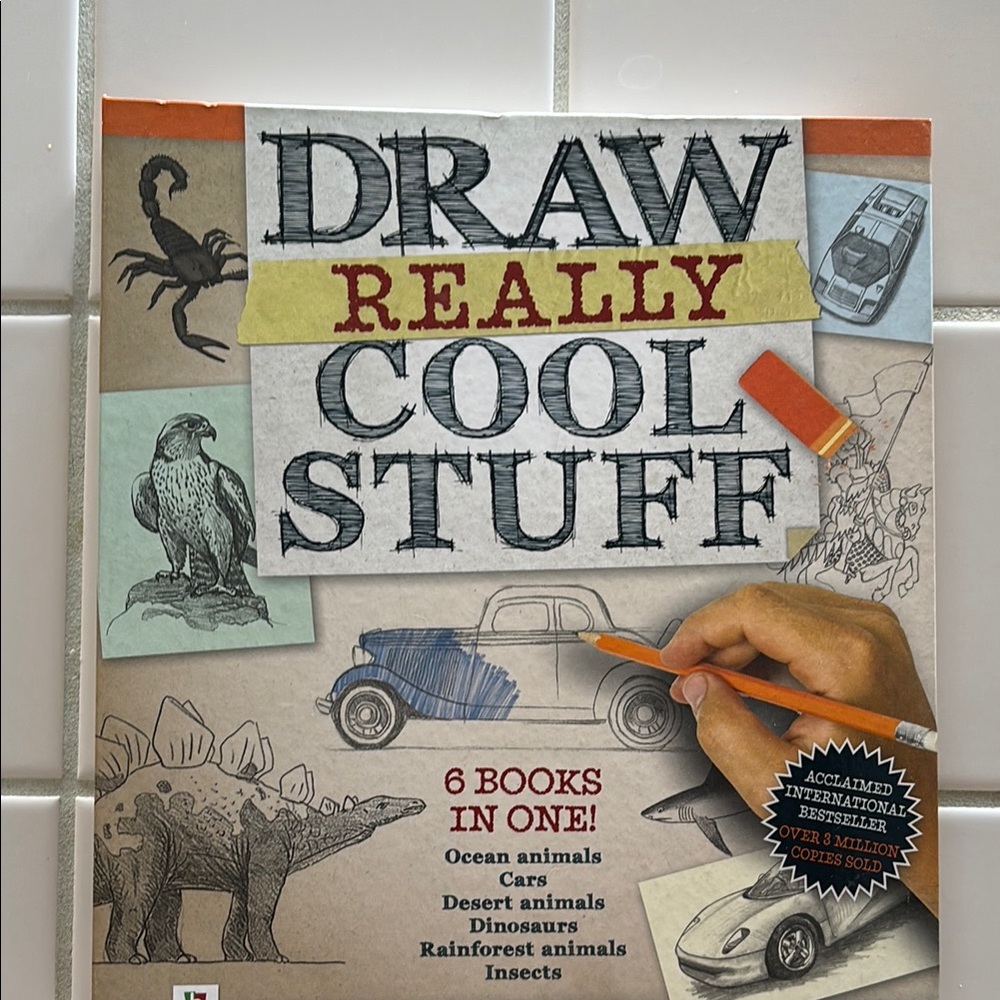 Draw Really Cool Stuff Art Book by - Multicolor